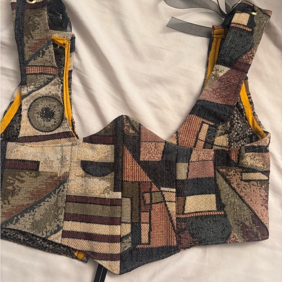 Abstract Pattern corset - Picture 7 of 8